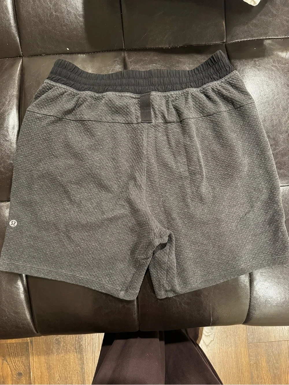Lululemon Men's At Ease Shorts in a charcoal